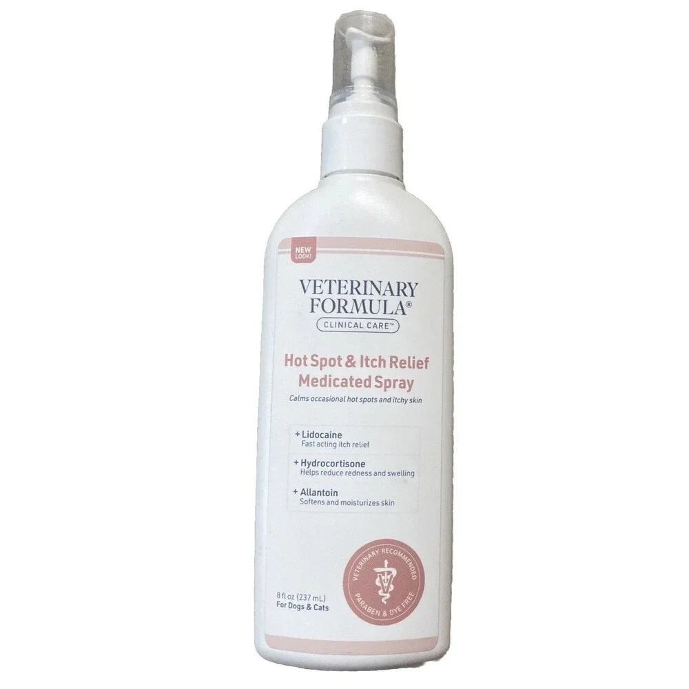 Veterinary Clinical Care Hot Spot & Itch Relief Medicated Spray 8oz